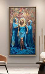 Cosmin Marian Guta (1994) - “Le Parche” - XXL, Antiek en Kunst, Kunst | Schilderijen | Modern