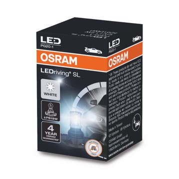 Osram PS19W LED Retrofit PG20-1 Wit 12V, Ophalen of Verzenden, Nieuw