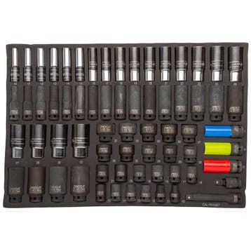 Smoos 67-delige krachtdoppenset 1/2 opname  Softmodule -, Ophalen of Verzenden, Nieuw