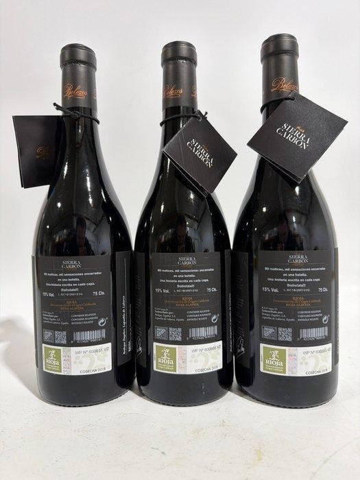 2018 Bodegas Zugober, Finca Sierra Carbón - Rioja DOC - 3, Collections, Vins