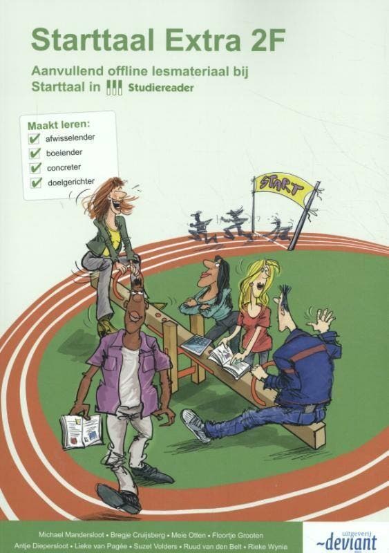 Studiereader Starttaal 2F Extra WL24 9789463262033, Livres, Livres scolaires, Envoi