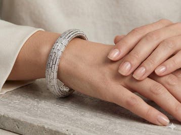 Armband - 18 karaat Witgoud - 13.89ct. tw. Diamant, Nieuw