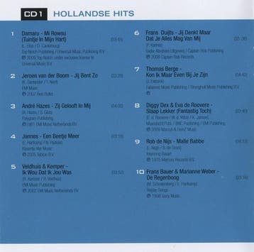 Various - Alle 40 Goed - Hollandse Hits, Verzenden
