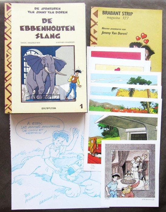 Jimmy van Doren, De nieuwe avonturen - 2 complete reeksen SC, Boeken, Stripverhalen