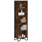 vidaXL Boekenkast 50x31x169 cm bewerkt hout gerookt, Verzenden