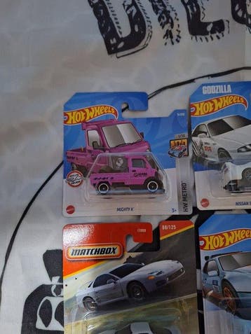 Hot Wheels, Mattel, Matchbox 1:64 - Modelauto (8) - Hot, Nieuw