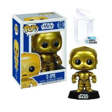 Funko Pop! Star Wars - C-3PO Bobble #13 [BLUE BOX], Verzenden, Nieuw