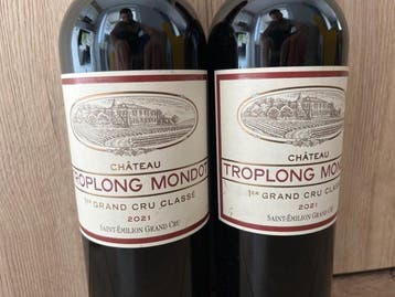 2021 Chateau Troplong Mondot - Saint-Émilion 1er Grand Cru, Verzamelen, Wijnen, Nieuw