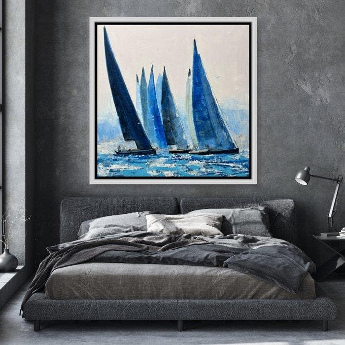 Brooksby - Saint Tropez Powered Up XL, Antiek en Kunst, Kunst | Schilderijen | Modern
