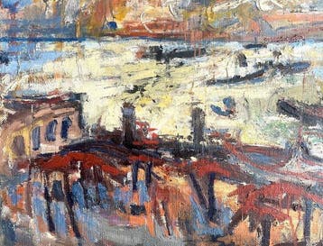 Joop Birker (1935–1993) - Schelde, Antwerpen, Antiek en Kunst