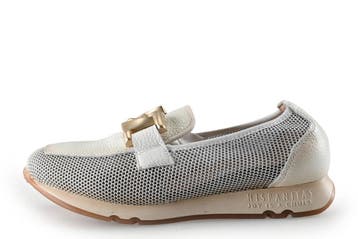 Hispanitas Loafers in maat 38 Wit, Handtassen en Accessoires, Tassen | Damestassen, Verzenden, Zo goed als nieuw, Wit, Overige typen
