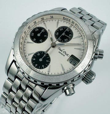 Paul Picot - Geneve Panda dial Date - 4046A - Homme -