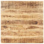 vidaXL Tafelblad 15-16 mm 80x80 cm massief mangohout, Verzenden, Nieuw