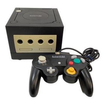 Nintendo - Nintendo GameCube DOL-001 Black Console Complete