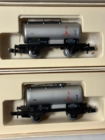 Piko N - Modeltrein (3) - BR 65 1010 en 2 goederenwagons -, Nieuw