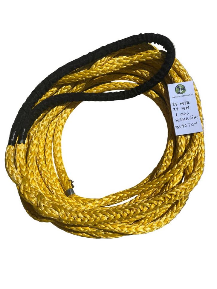 Hawk-Line Touw UHMWPE - 1 oog 25mtr 22mm 40Ton - NIEUW!!!..., Watersport en Boten, Beroepsscheepvaart, Nieuw, Verzenden