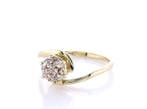Ring - 14 karaat Geel goud - 1.02ct. tw. Diamant (Natuurlijk, Nieuw
