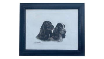 Léon Danchin (1887-1938) - Pareja de perros