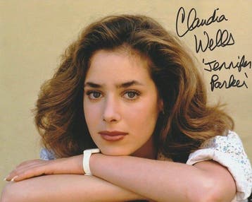 Retour vers le futur - Signed by Claudia Wells (Jennifer, Nieuw