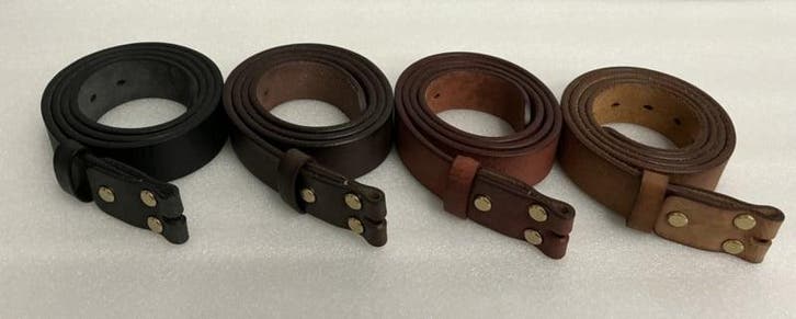 5,5mm DIK LEREN RIEM ZONDER BUCKLE, Autos : Pièces & Accessoires, Autres pièces automobiles, Enlèvement ou Envoi