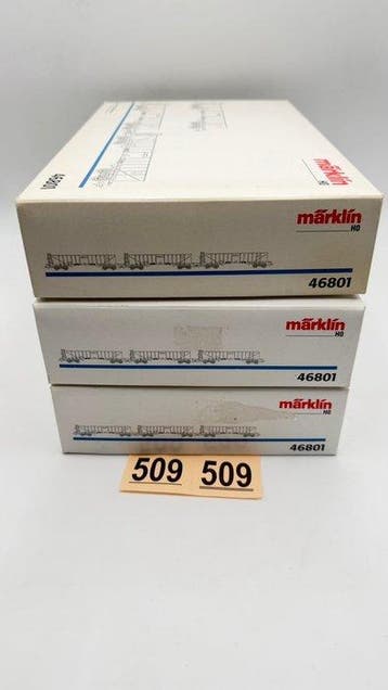 Märklin H0 - 46801 - Model treinwagon (3) - 3 sets -