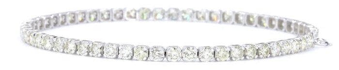 Zonder minimumprijs - Armband - 14 karaat Witgoud - 4.67ct., Handtassen en Accessoires, Armbanden