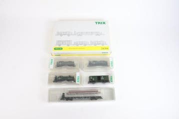 Trix H0 - 24304 - Ensemble de wagons de marchandises pour, Hobby en Vrije tijd, Modeltreinen | H0, Nieuw