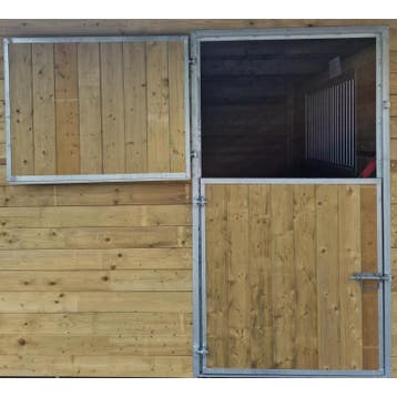 Ss8060 - staldeur 2-delig (onderdeur en bovenluik) -, Tuin en Terras, Nieuw