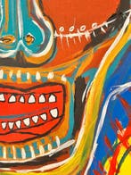 Malo - Unmasked - like basquiat, Antiek en Kunst