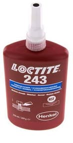 Loctite 243 Bleu 250 ml Verrouillage De Filetage, Verzenden