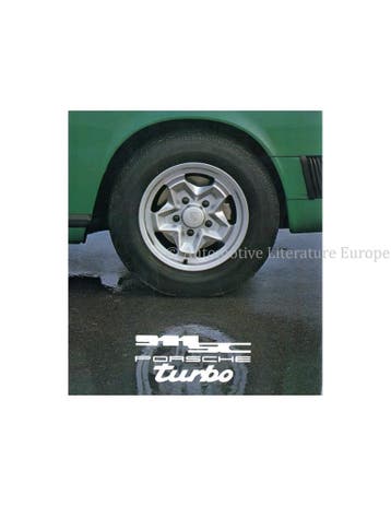 1977 PORSCHE 911 SC TURBO BROCHURE FRANS, Nieuw