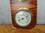 Ships barometer, Weerstation - Glas, Messing, Hout - Devina, Antiek en Kunst