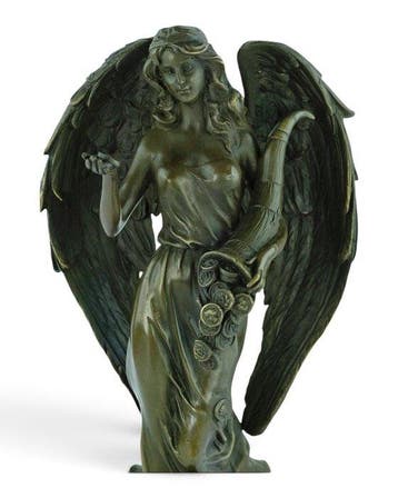 Milo (1910-1978) - sculptuur, Fortuna - Goddess of Luck - 33