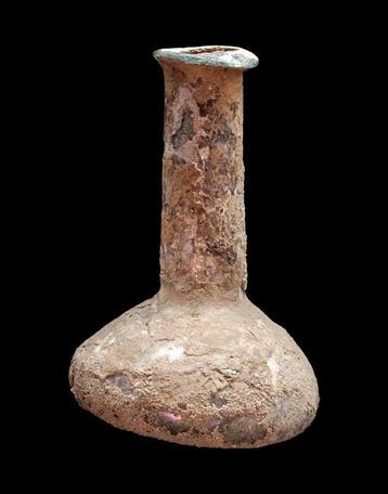 Oud-Romeins - Romeinse glasfles - 1e / 3e eeuw na Chr., Verzamelen