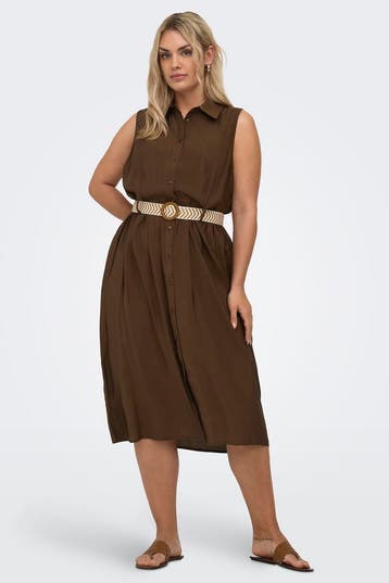 ONLY jurk Cargi riem54Maat 46/48 (XL) of groter, Verzenden, Nieuw, Maat 46/48 (XL) of groter, Overige kleuren