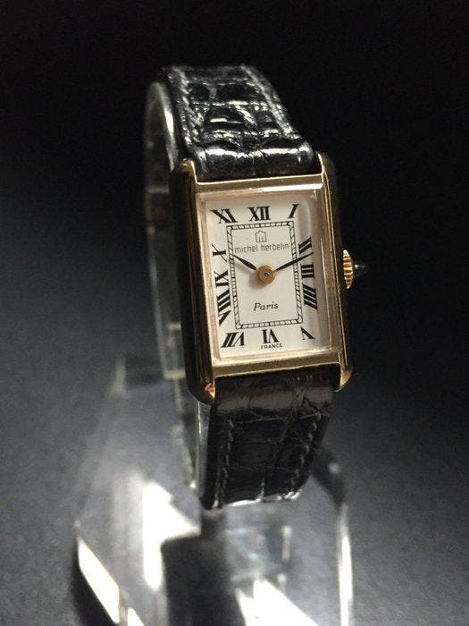 Michel Herbelin - Paris Tank Dial Romano - Sans prix de, Bijoux, Sacs & Beauté, Montres | Hommes