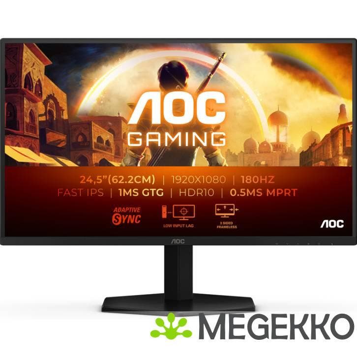 AOC G4 25G42E 25  Full HD 180Hz Gaming Monitor, Informatique & Logiciels, Ordinateurs & Logiciels Autre, Envoi