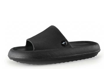 Kangaroos Slippers in maat 37 Zwart, Slippers, Verzenden, Zwart, Zo goed als nieuw