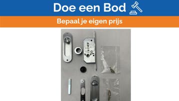 Bieden: Wurth Stainless Steel Sliding Door Lock for Marine, Ophalen of Verzenden
