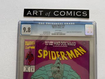 Spider-Man #31 - Captain Zero, Brainstorm Appearance - CGC