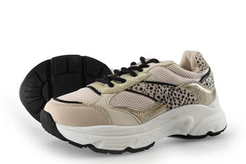 Omoda Sneakers Meisjes in maat 35 Beige, Kinderen en Baby's, Kinderkleding | Schoenen en Sokken, Verzenden, Jongen of Meisje, Schoenen