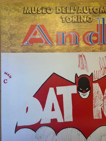 warhol andy - batman