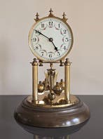 Pendule de cheminée - Schatz - jaarklok - guirlande - révisé, Antiek en Kunst, Antiek | Klokken