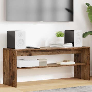 vidaXL TV Kast 100 x 30 x 40 cm Oudhout Bewerkt hout, Verzenden, Nieuw