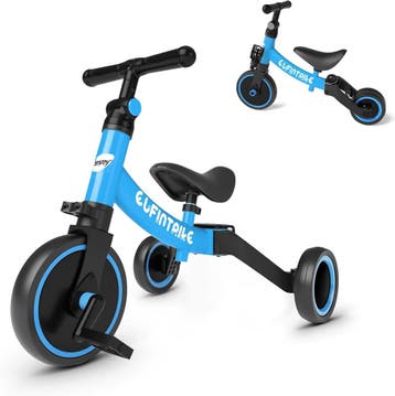 Loopfiets - Verstelbaar - Driewieler - Blauw - Besrey, Verzenden, Nieuw