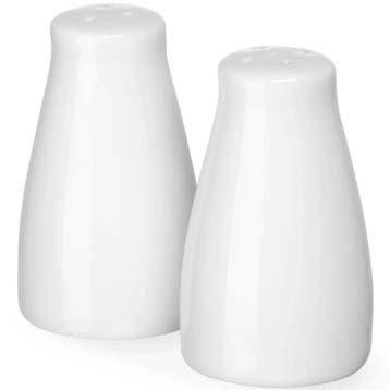 Zout-/Peperstrooiers | Porselein | Wit | 6 Stuks |, Verzenden, Nieuw in verpakking