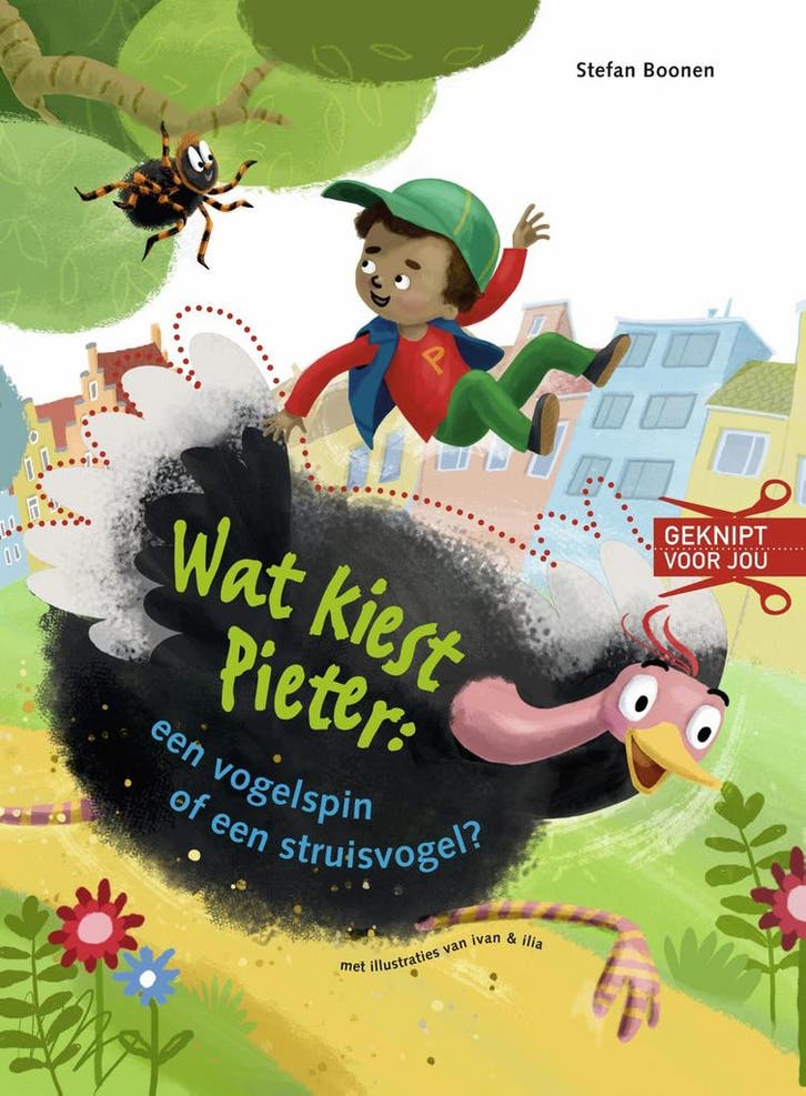 Wat kiest Pieter: een vogelspin of een struisvogel? /, Livres, Livres pour enfants | Jeunesse | Moins de 10 ans, Envoi