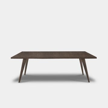 Tafel Boomstam Eikenhout  Hout Onderstel  220x100, Nieuw