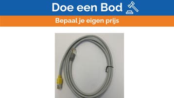 Bieden: Bechtle Crossover Cat5 Patch Cable RJ45 - 2m Networ, Ophalen of Verzenden, Nieuw