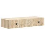 vidaXL Wandgemonteerde Zijtafel Sonoma Eiken 87,5 x 34,5 x, Verzenden, Nieuw